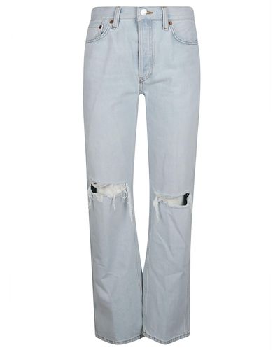RE/DONE 90S High Rise Loose Jeans - Blue