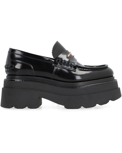 Alexander Wang Carter Leather Loafers - Black