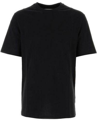 Jil Sander Cotton T-Shirt - Black