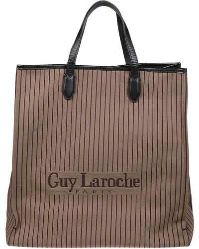 Guy Laroche Large Tote Bag - Brown