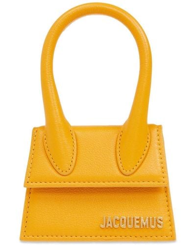 Jacquemus Le Chiquito Signature Mini Handbag - Yellow