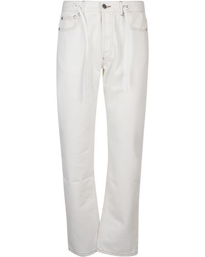 A.P.C. Sureau 5 Pockets Jeans - White