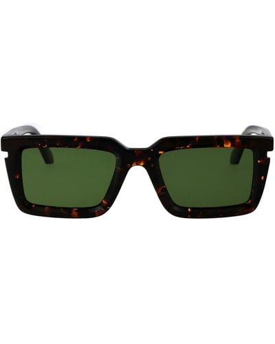 Off-White c/o Virgil Abloh Tucson Sunglasses - Green