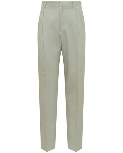Lanvin New Straight Trousers - Green