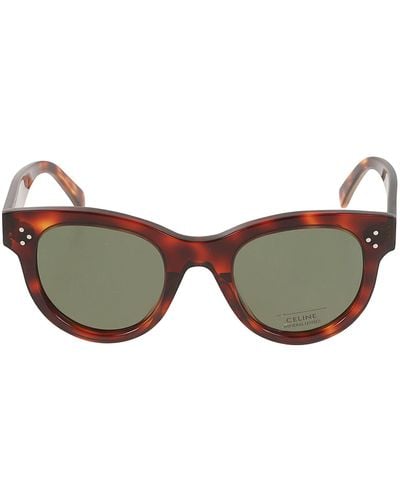 Celine Classic Round Sunglasses - Brown