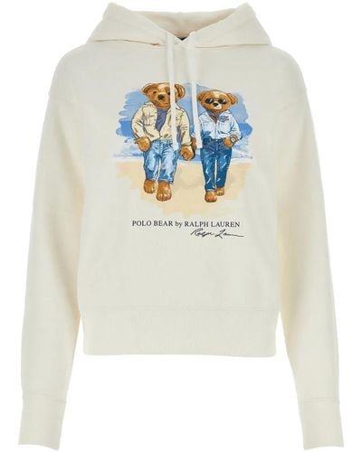Ralph Lauren Cotton Blend Sweatshirt - White