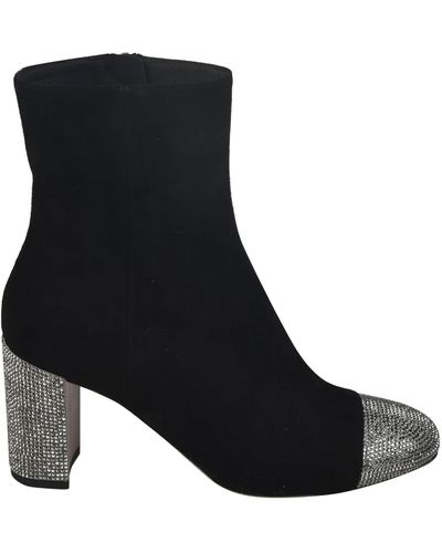 Rene Caovilla Renè Caovilla Suede Boot Shoes - Black