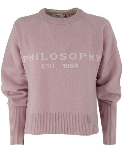 Philosophy Di Lorenzo Serafini Virgin Wool Sweater - Pink