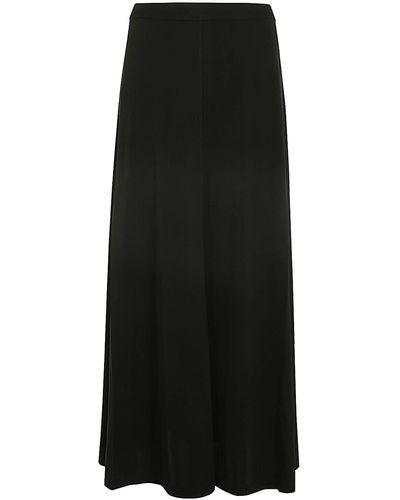 Totême Fluid Jersey Skirt - Black