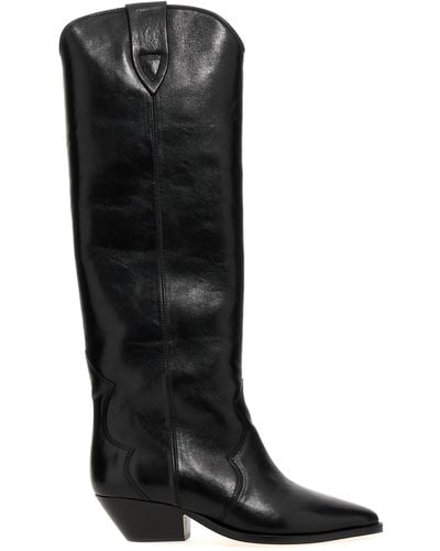Isabel Marant Denvee Boots, Ankle Boots - Black
