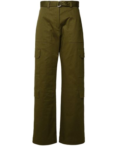 MSGM Cargo Trousers - Green