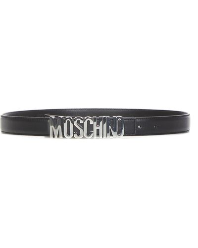 Moschino Belts Black - White