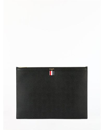 Thom Browne Laptop Holder - Black