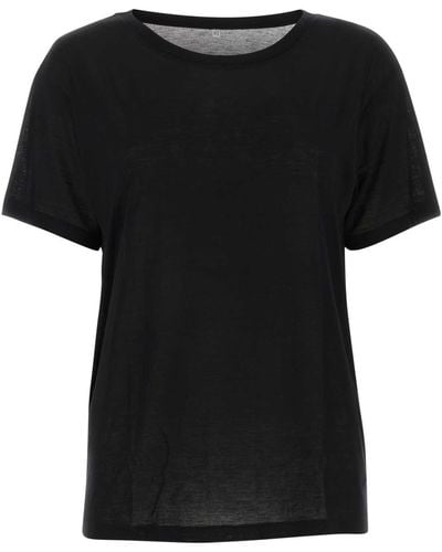 Baserange Bamboo Tolo T-Shirt - Black