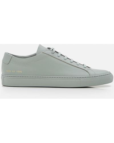 Common Projects Leather Achilles Low Sneakers - White