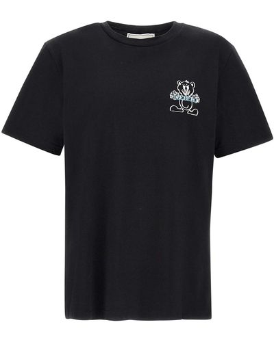 Iceberg Cotton Jersey T-Shirt - Black