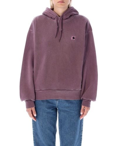 Carhartt Hooded Nelson Sweatshirt - Purple