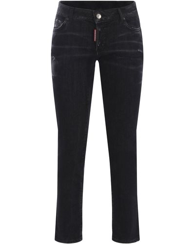 DSquared² Jeans Jennifer Made Of Denim - Black