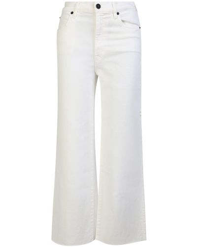 SLVRLAKE Denim Grace Cotton Jeans - White