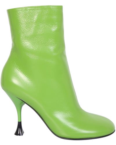 3Juin Lidia Ankle Boots - Green