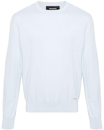 DSquared² Baby Cotton Sweater - White