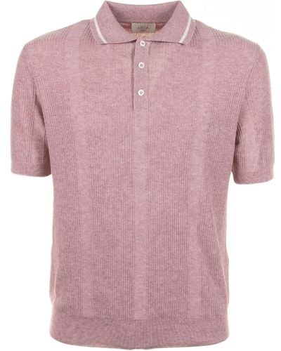 Altea Short-Sleeved Polo Shirt - Pink