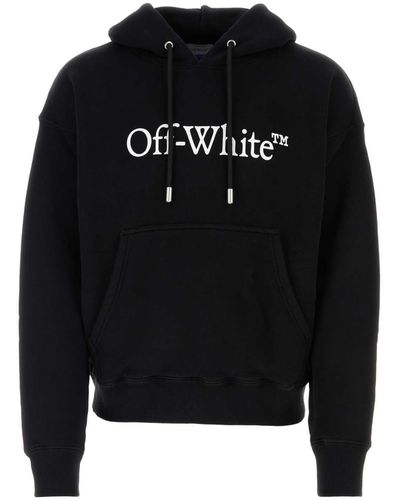 Off-White c/o Virgil Abloh Cotton Sweatshirt - Black