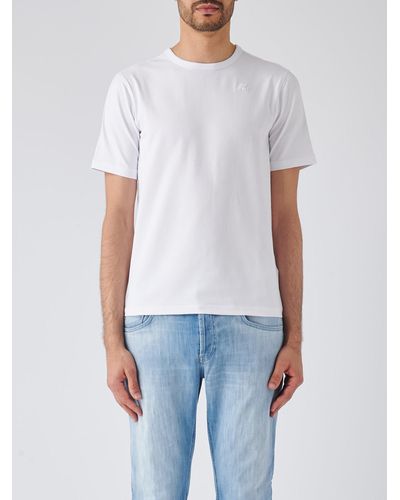 K-Way Adame Stretch Jersey T-Shirt - White