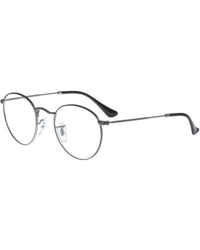 Ray-Ban Round Metal Rx 3447V Glasses - Black
