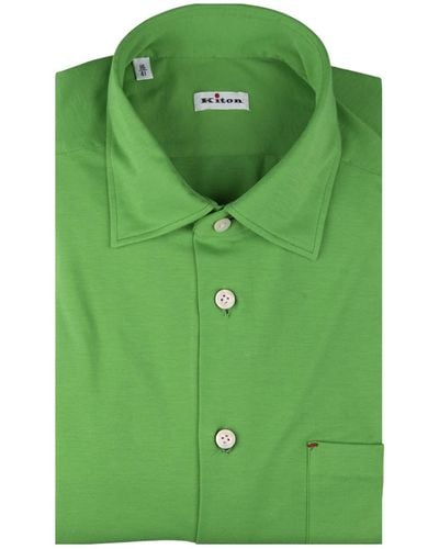 Kiton Nerano Shirt - Green