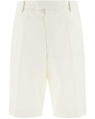Alexander McQueen Baggy Shorts - White
