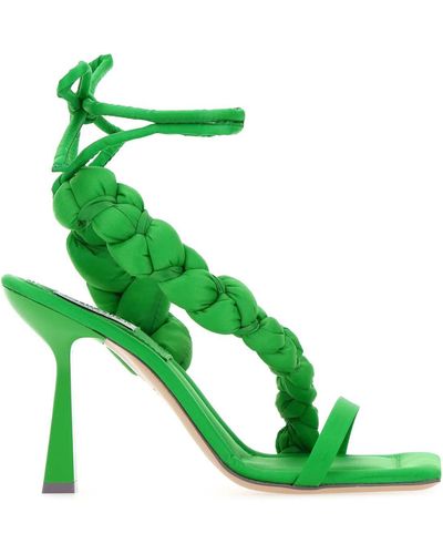 Sebastian Milano Nylon Untangled Sandals - Green