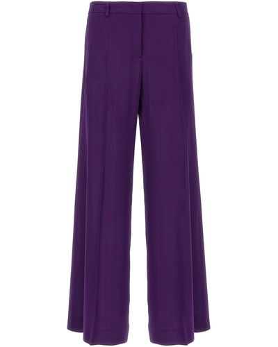 Alberto Biani Hippy Trousers - Purple