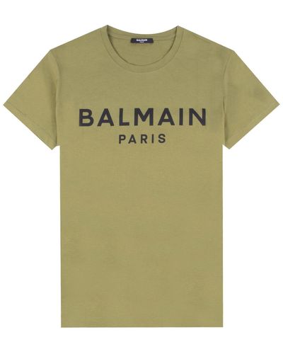 Balmain Cotton T-shirt - Green