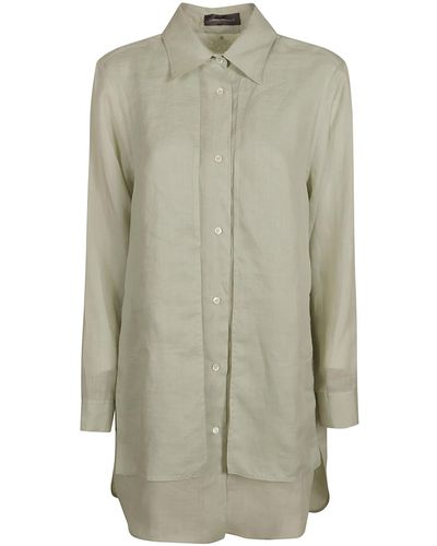 Lorena Antoniazzi Long-Sleeved Shirt - Gray