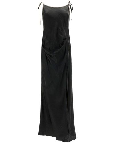 Acne Studios Wrap Dress - Black