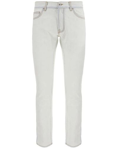 Marcelo Burlon Cotton Denim Jeans - Grey