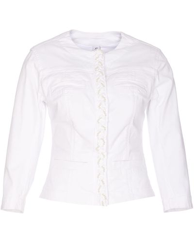 Liu Jo Denim Jacket - White