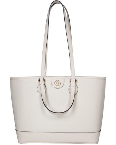 Gucci Ophidia S Shopping Bag - White