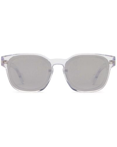 Moncler Square Frame Sunglasses - White