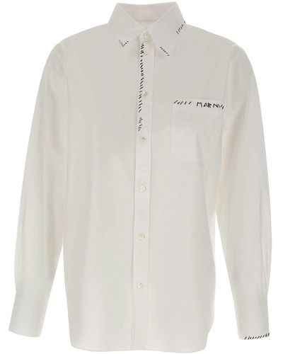 Marni Organic Cotton Shirt - White