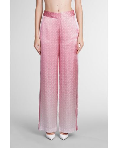 Casablancabrand Morning City View Silk Trousers - Pink