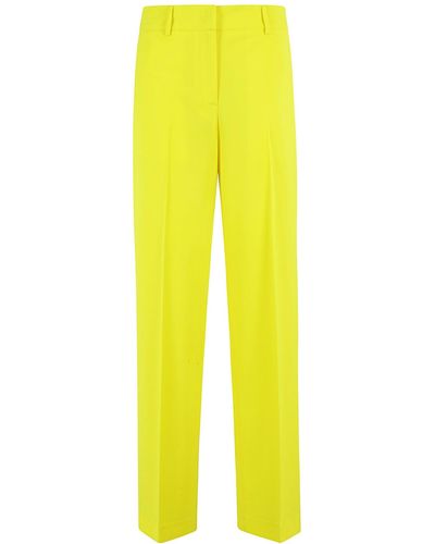 MSGM Pantalone Pants - Yellow