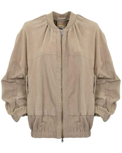 D'Amico Suede Jacket - Natural