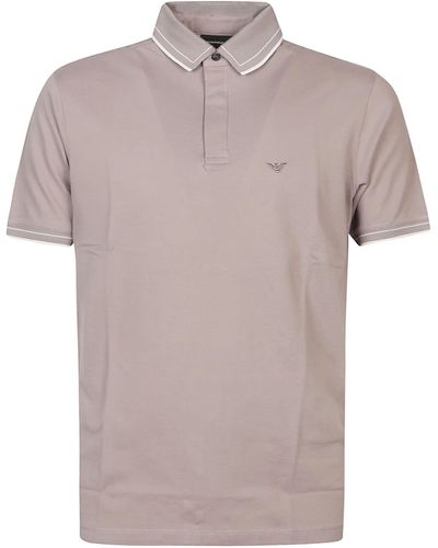 Emporio Armani Short Sleeve Polo Shirt - Multicolor