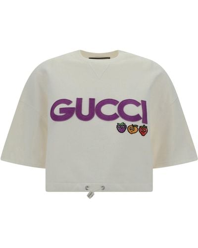 Gucci Sweatshirts - White