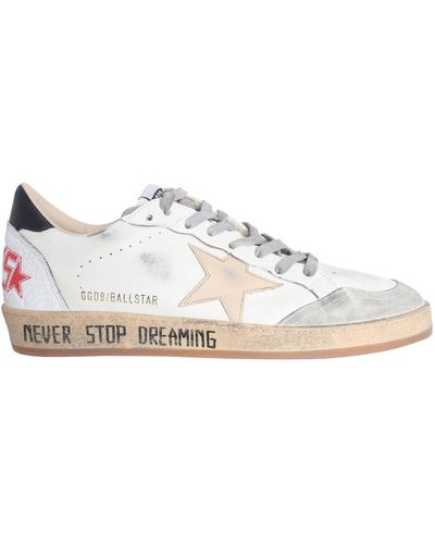 Golden Goose Ball Star Trainers - Multicolour