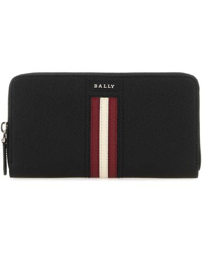 Bally Leather Wallet - Black