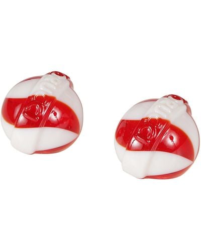 Fiorucci Lollipop Earrings - Red