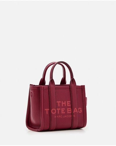 Marc Jacobs The Mini Leather Tote Bag - Red